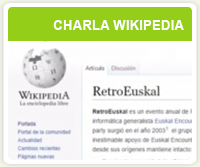 Charla «XX aniversario de Wikipedia»