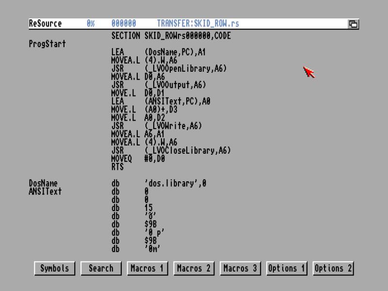Concurso de programación de un videojuego para Amiga
