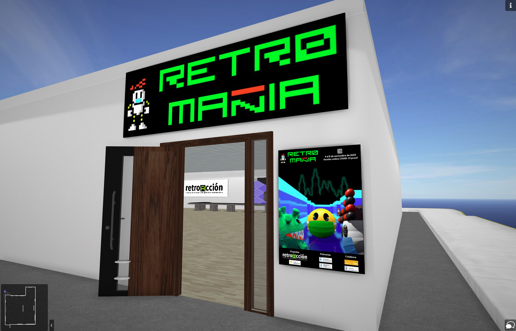 Stand virtual de RetroMañía 2020