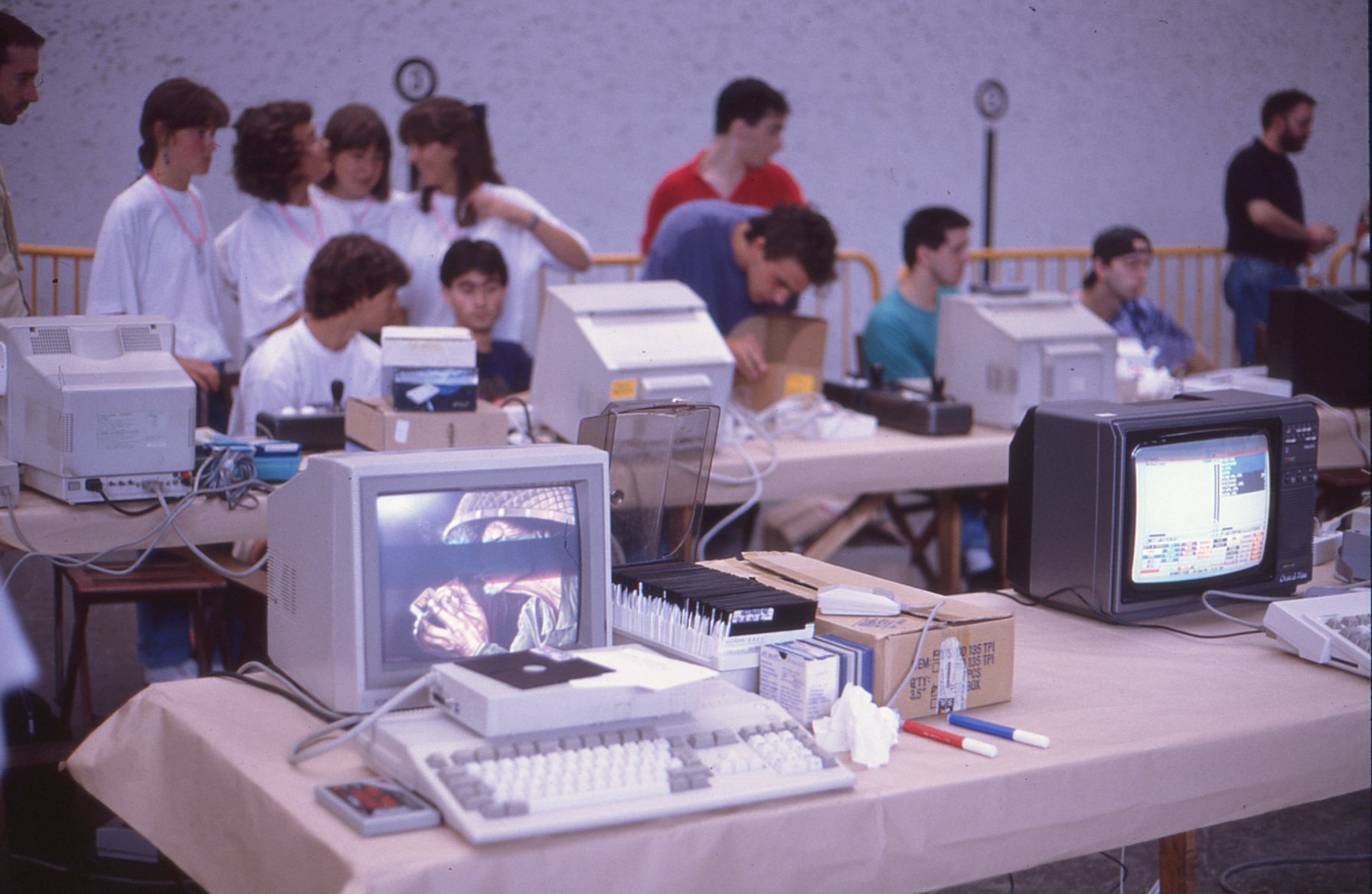 Puesto más retro de Euskal Encounter